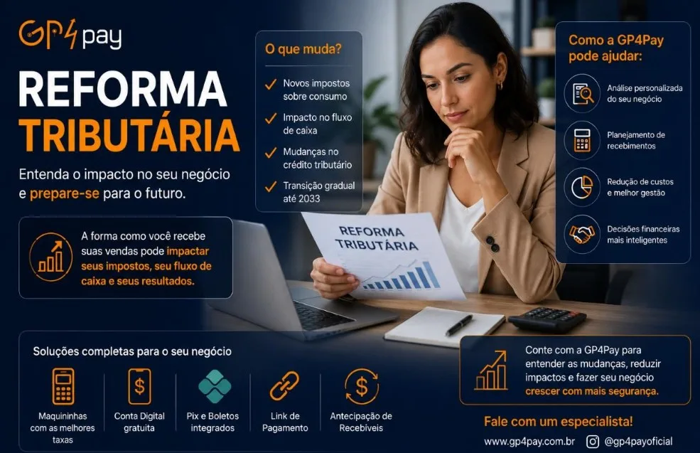 Reforma Tributária e Pagamentos: como a GP4Pay ajuda empresas a se preparar