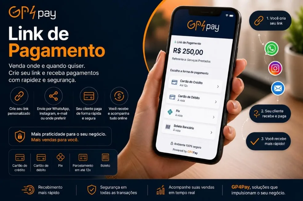 Link de Pagamento GP4Pay: Venda Online com Mais Facilidade e Segurança